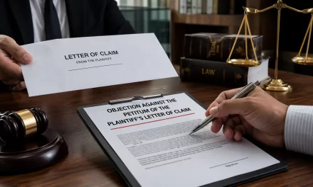 Objection Against The Petitum of The Palintiff’s Letter of Claim