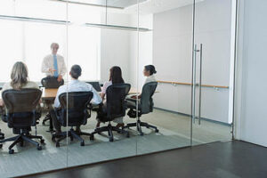 Businesspeople in a Meeting