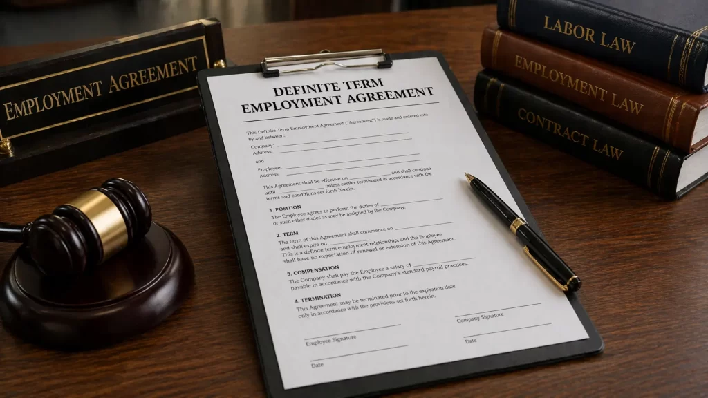 Definite Term Employment Agreement