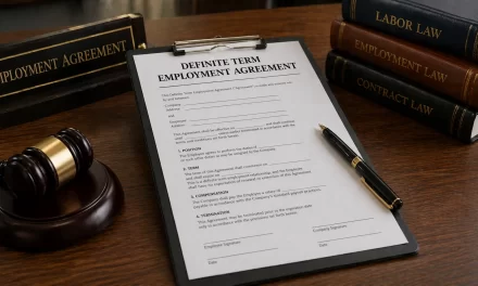 Definite Term Employment Agreement