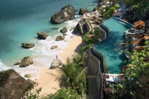 Cliff Pool at Ayana Resort and Spa, Bali, Indonesia, Southeast Asia, Asia
