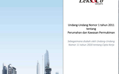 UU No. 1 Tahun 2011 tentang Perumahan dan Kawasan Permukiman dalam Satu Naskah