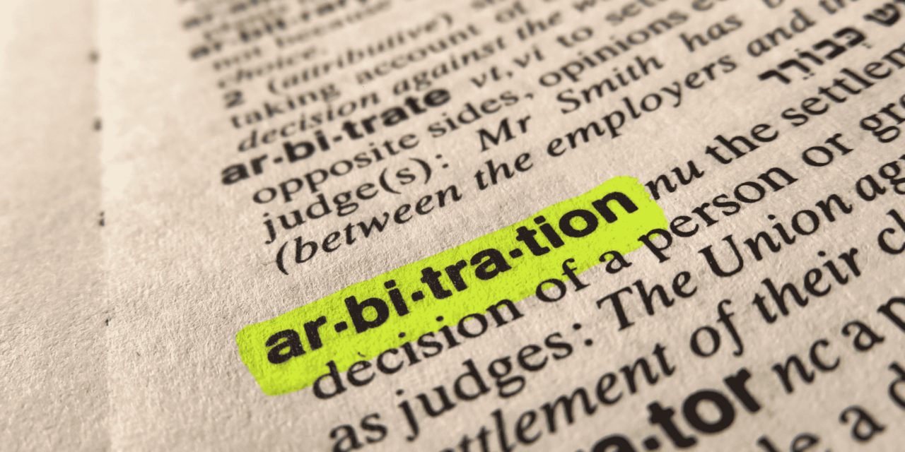 Is deceit grounds to cancel an arbitration award?