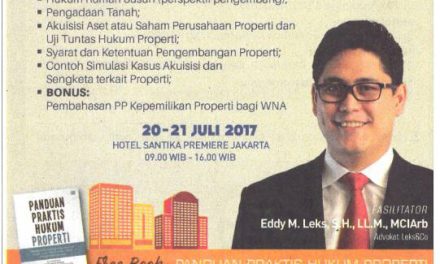 Indonesia Lawyer – Eddy Leks on Legal Workshop of Property Law