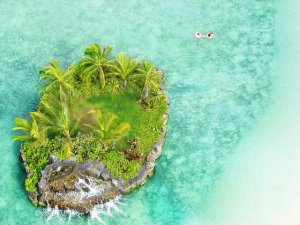small island