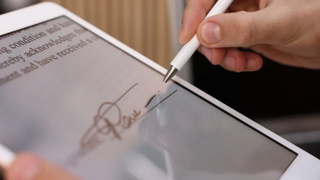 Electronic Signatures